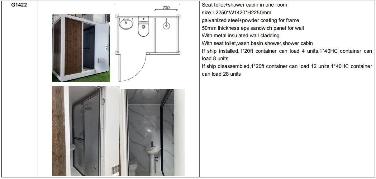 Double Mobile Toilet